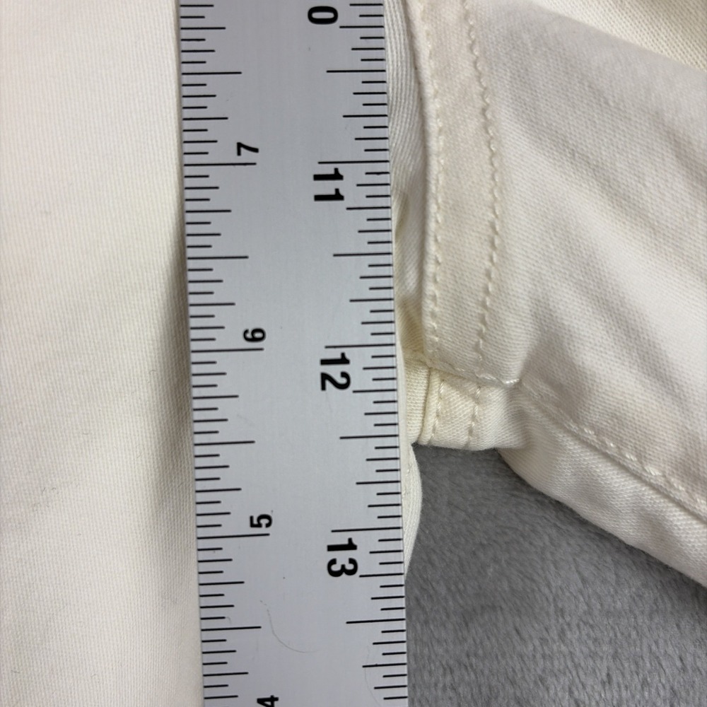 Refuge Cargo Jogger Pants Womens Size M Off-White Cream Extensible Twill 17-360 - Picture 9 of 10